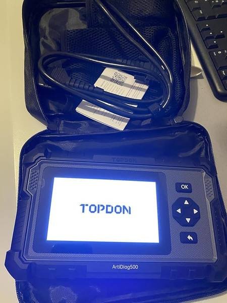 Foto de cliente — código de avería